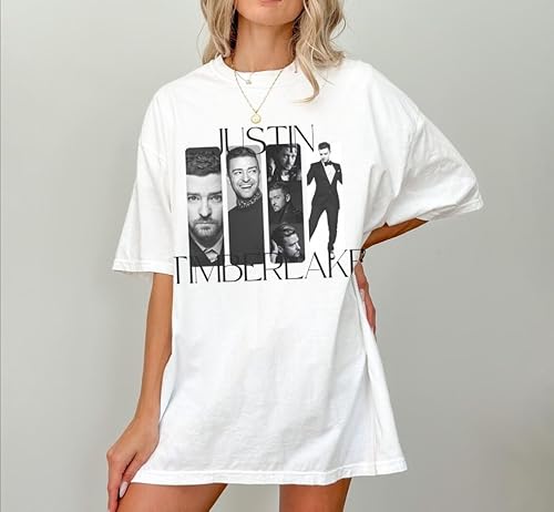 Justin Timberlake 2025 Tour T-Shirt – Pop Star Concert Tee - Wozzi Free