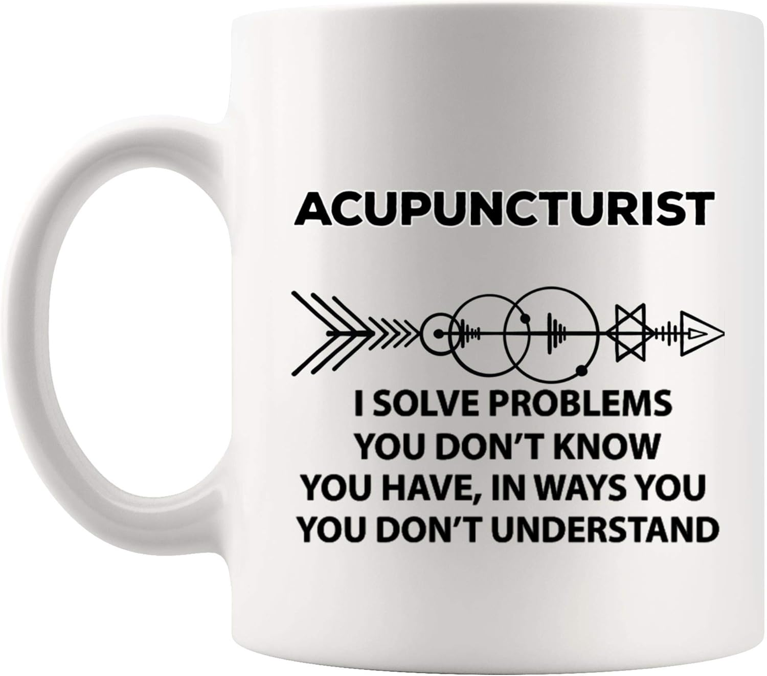 Acupuncture Therapy Clinic Acupuncture Meridian Funny Gift for Men Women Cups - Wozzi Free