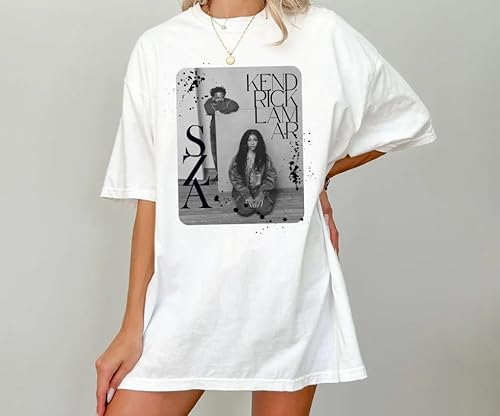 SZA & Kendrick Lamar Luther Graphic T-Shirt – Hip Hop Fan Tee - Wozzi Free