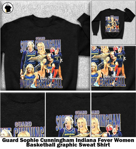 Guard Sophie Cunningham Indiana Fever Women Basketball graphic shirt, Sweatshirt
