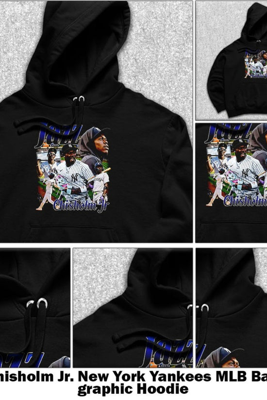 Jazz Chisholm Jr. New York Yankees MLB Baseball graphic Hoodie