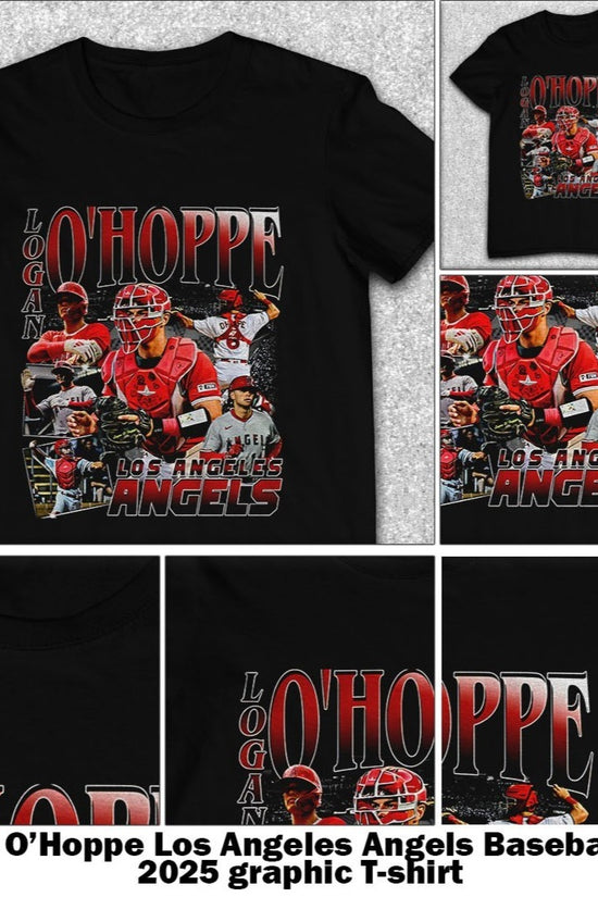 Logan O’Hoppe Los Angeles Angels Baseball MLB 2025 graphic T-Shirt