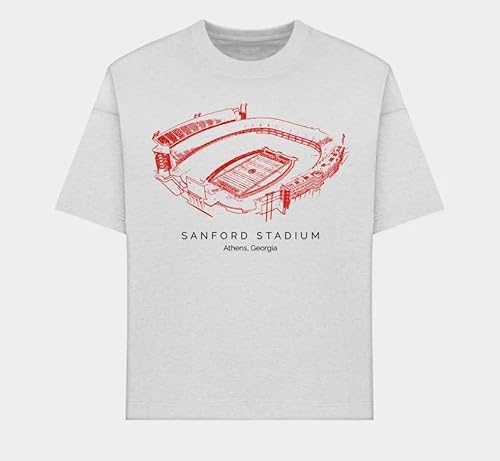Sanford Stadium Athens Georgia Shirt – Game Day Graphic Tee - Wozzi Free