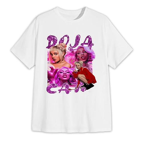 Doja Cat Bootleg Merch T-Shirt – 90s Retro Vintage Unisex Tee - Wozzi Free