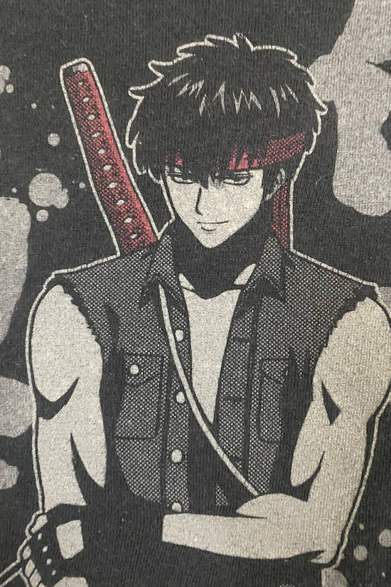 Vintage 00s GINTAMA big image nice design gintoki sakata cospa japan japanese anime manga akira lain evangelion slam dunk promo t-shirts