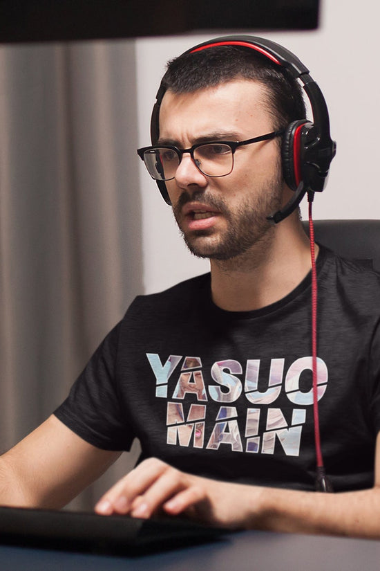 League of Legends | Yasuo Main T-Shirt | Gaming T-Shirt | Black Unisex T-Shirt | Perfect Gift for Gamers and League Fans