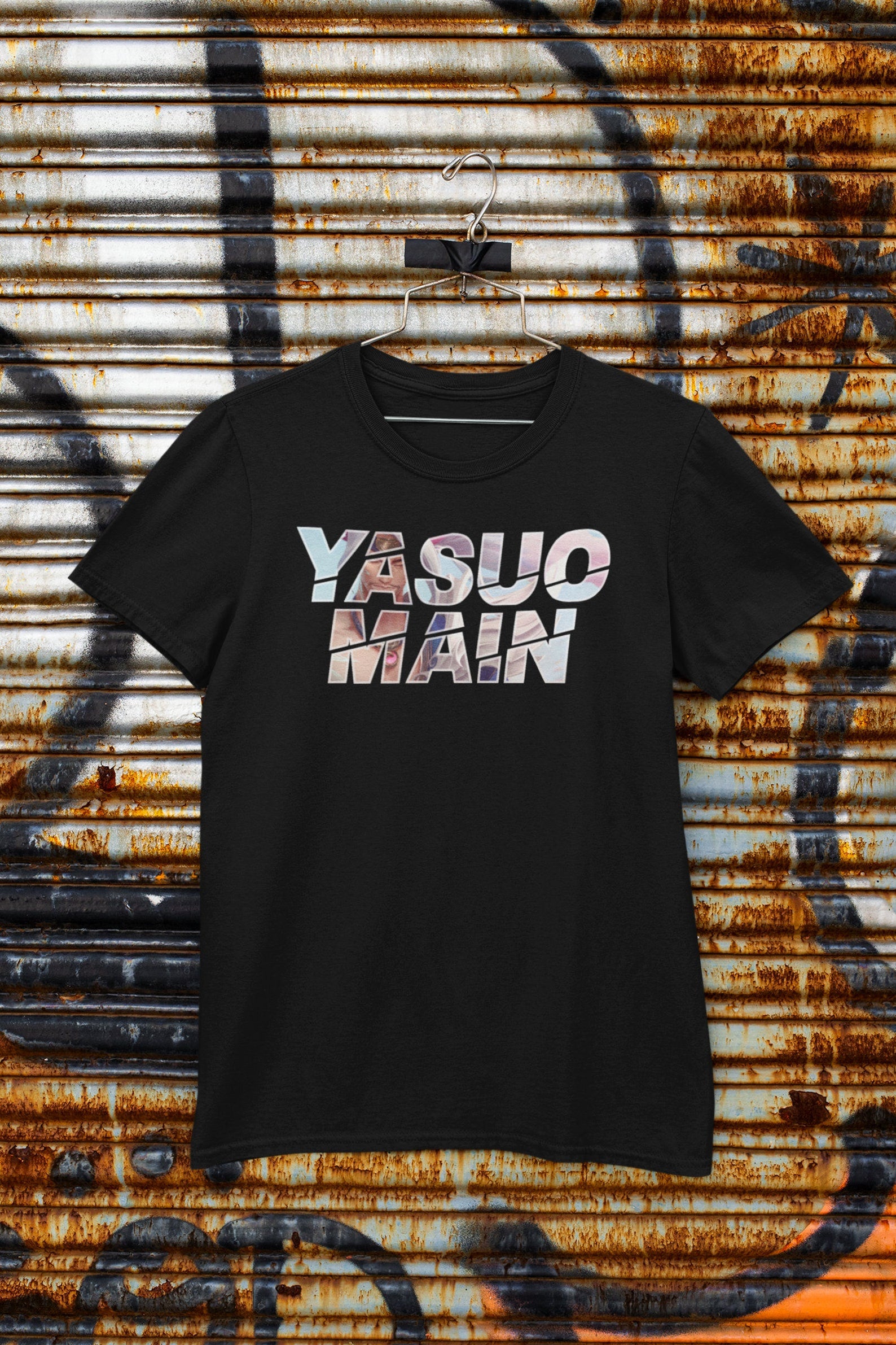 League of Legends | Yasuo Main T-Shirt | Gaming T-Shirt | Black Unisex T-Shirt | Perfect Gift for Gamers and League Fans