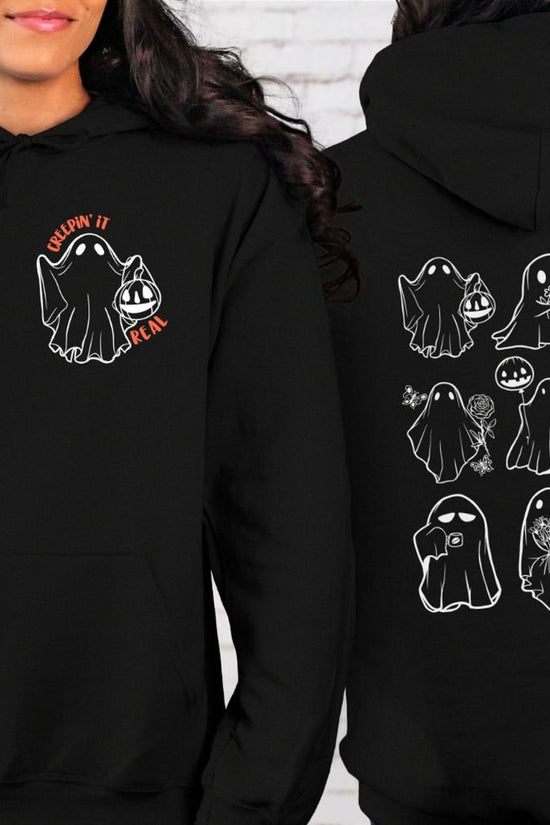 Halloween Ghost Hoodie, Halloween Hoodie Sweatshirt, Cute Spooky Shirt, Funny Ghost Sweatshirt Hoodie, Halloween Gifts Spooky Season Sweater