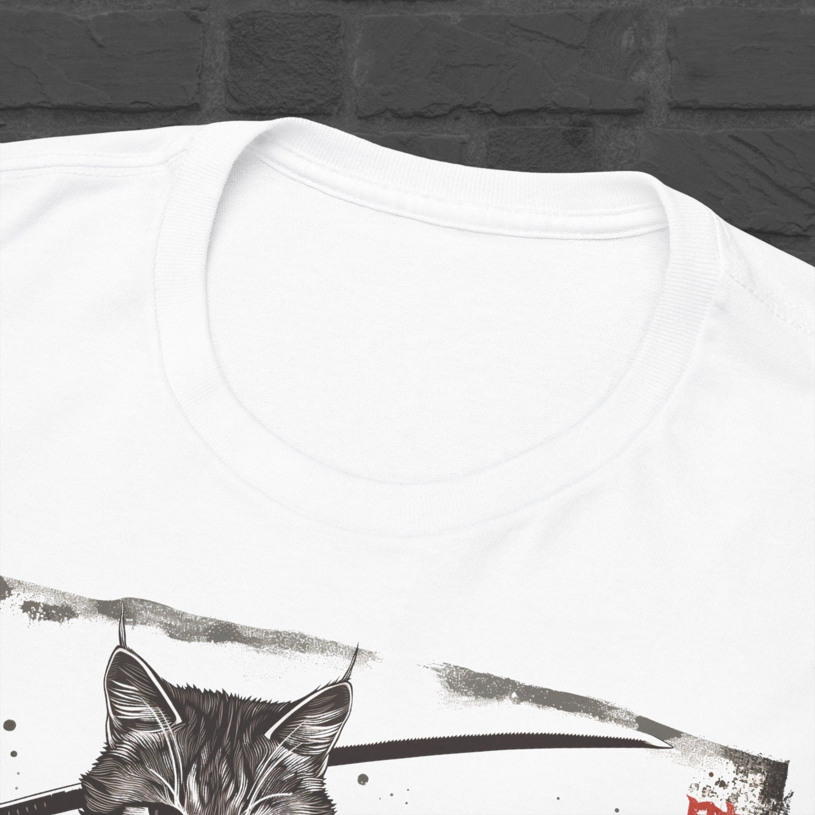 Samurai Cat T-Shirt | Japanese Cat Tshirt | Cat With Kimono Shirt | Anime Tshirt | Cute Cat Tshirt | Kitten Shirt | Harajuku | Y2K Top
