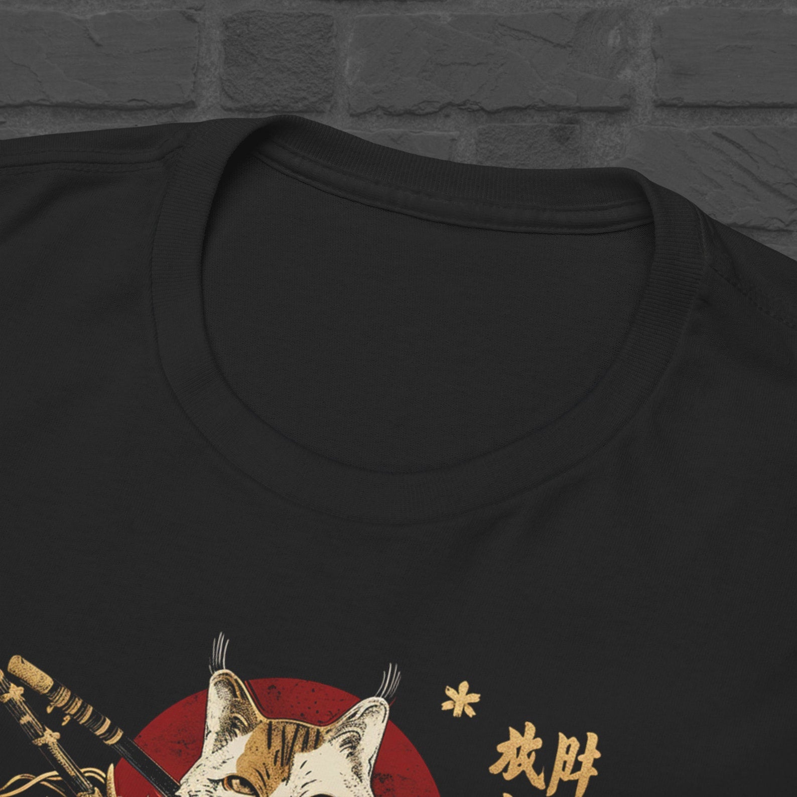 Samurai Cat T-Shirt | Japanese Cat Tshirt | Cat With Kimono Shirt | Anime Tshirt | Cute Cat Tshirt | Kitten Shirt | Harajuku | Y2K Top