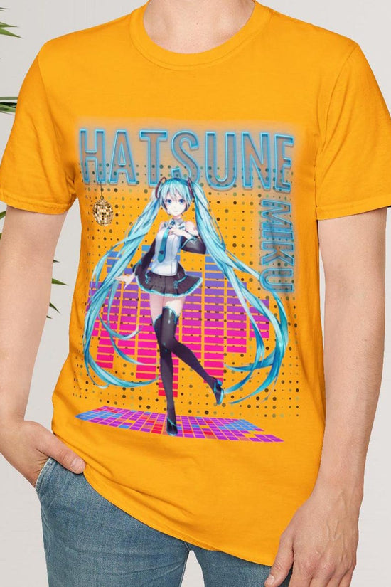 Hatsune miku vocaloid Custom shirt Gift for her Gift for friends Funny gift Unique design Webtoon Unisex shirt