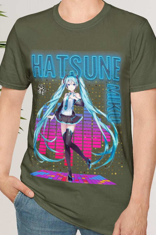 Hatsune miku vocaloid Custom shirt Gift for her Gift for friends Funny gift Unique design Webtoon Unisex shirt