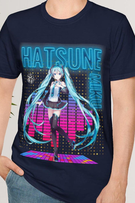 Hatsune miku vocaloid Custom shirt Gift for her Gift for friends Funny gift Unique design Webtoon Unisex shirt