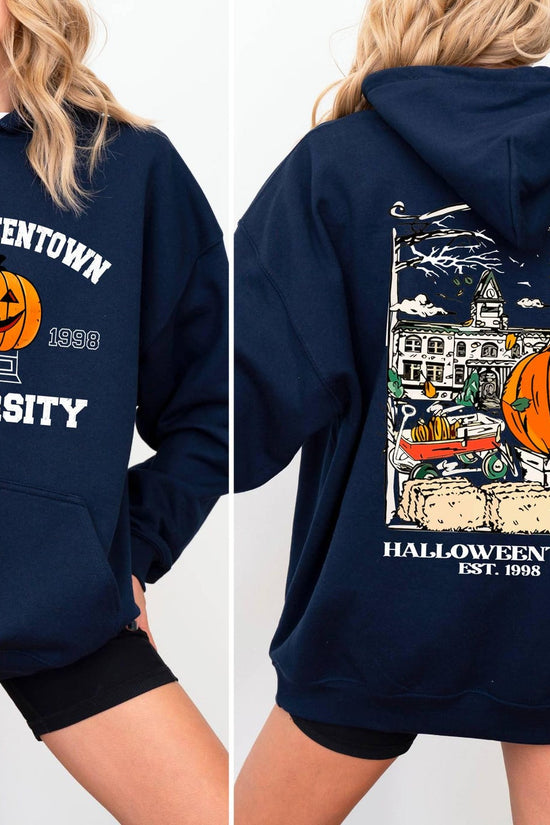 Halloweentown Est 1998 Hoodie,Front and Back Halloweentown University Hoodie,Vintage Halloweentown Hoodie,Cute Fall Hoodie,Retro Fall Hoodie
