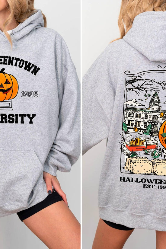Halloweentown Est 1998 Hoodie,Front and Back Halloweentown University Hoodie,Vintage Halloweentown Hoodie,Cute Fall Hoodie,Retro Fall Hoodie