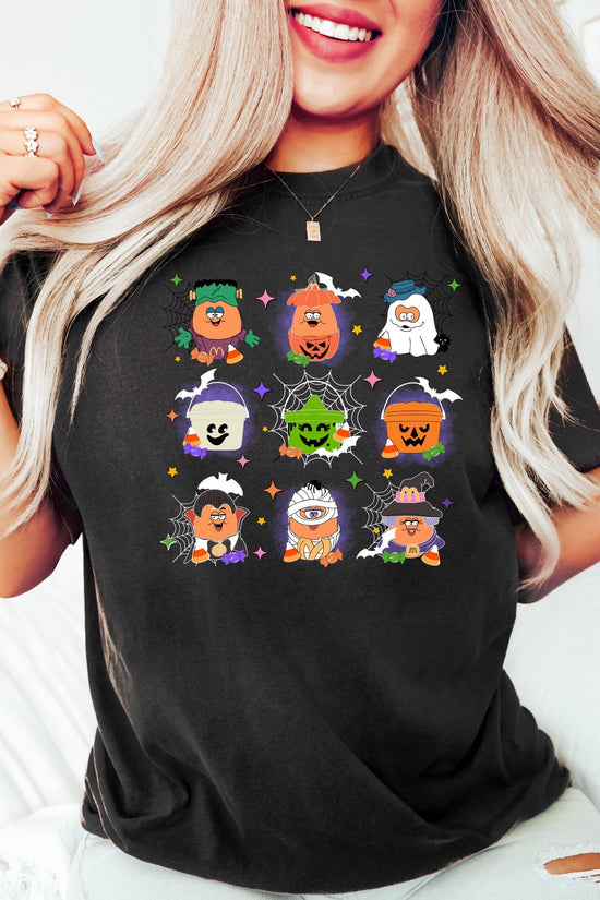 Spooky Nuggets Meal Bucket Shirt, Halloween Chicken Nuggets, Funny Halloween T-Shirt, Trendy Halloween, Spooky Season, Halloween Party Tee