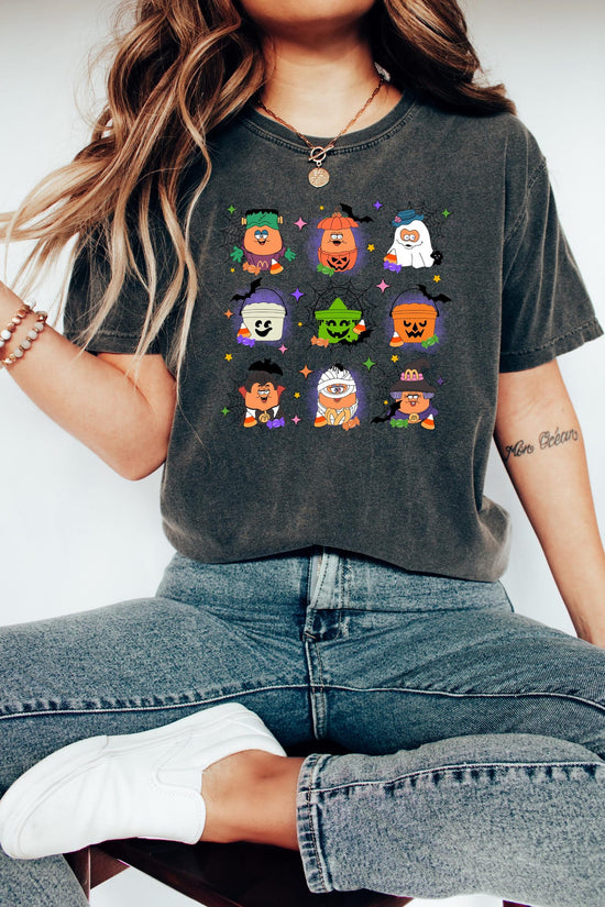 Spooky Nuggets Meal Bucket Shirt, Halloween Chicken Nuggets, Funny Halloween T-Shirt, Trendy Halloween, Spooky Season, Halloween Party Tee
