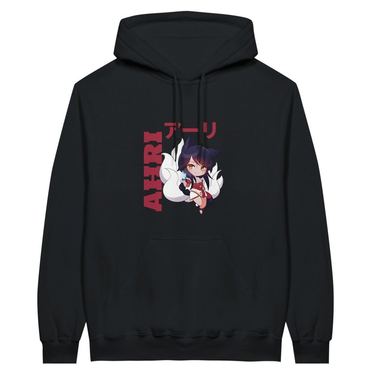 Ahri League of Legends Pullover hoodie, Unisex , Gaming Apparel, Gamer Gift, lol clothing gift, Graphic Design Top