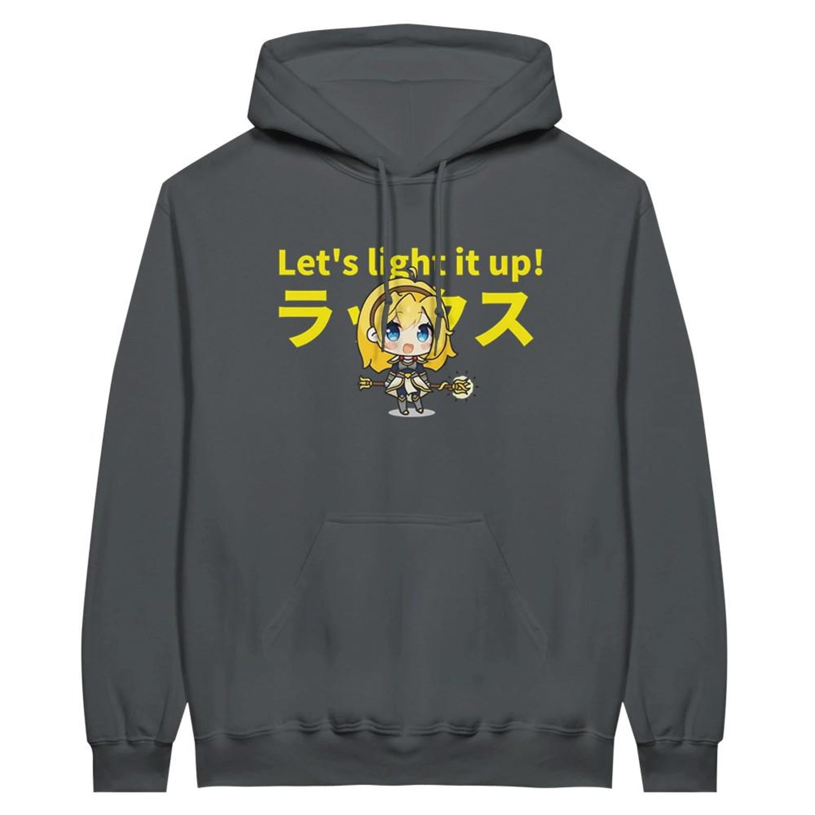 Lux League of Legends Pullover hoodie, Unisex , Gaming Apparel, Gamer Gift, lol clothing gift, Graphic Design Top, Lux