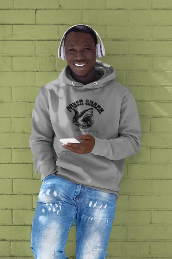 Poker Hoodie, Casino Style Unisex Sweatshirt - Card Game Gift, Gambling Clothing, Game Night Apparel, Las Vegas Pullover, Poker Player Gift