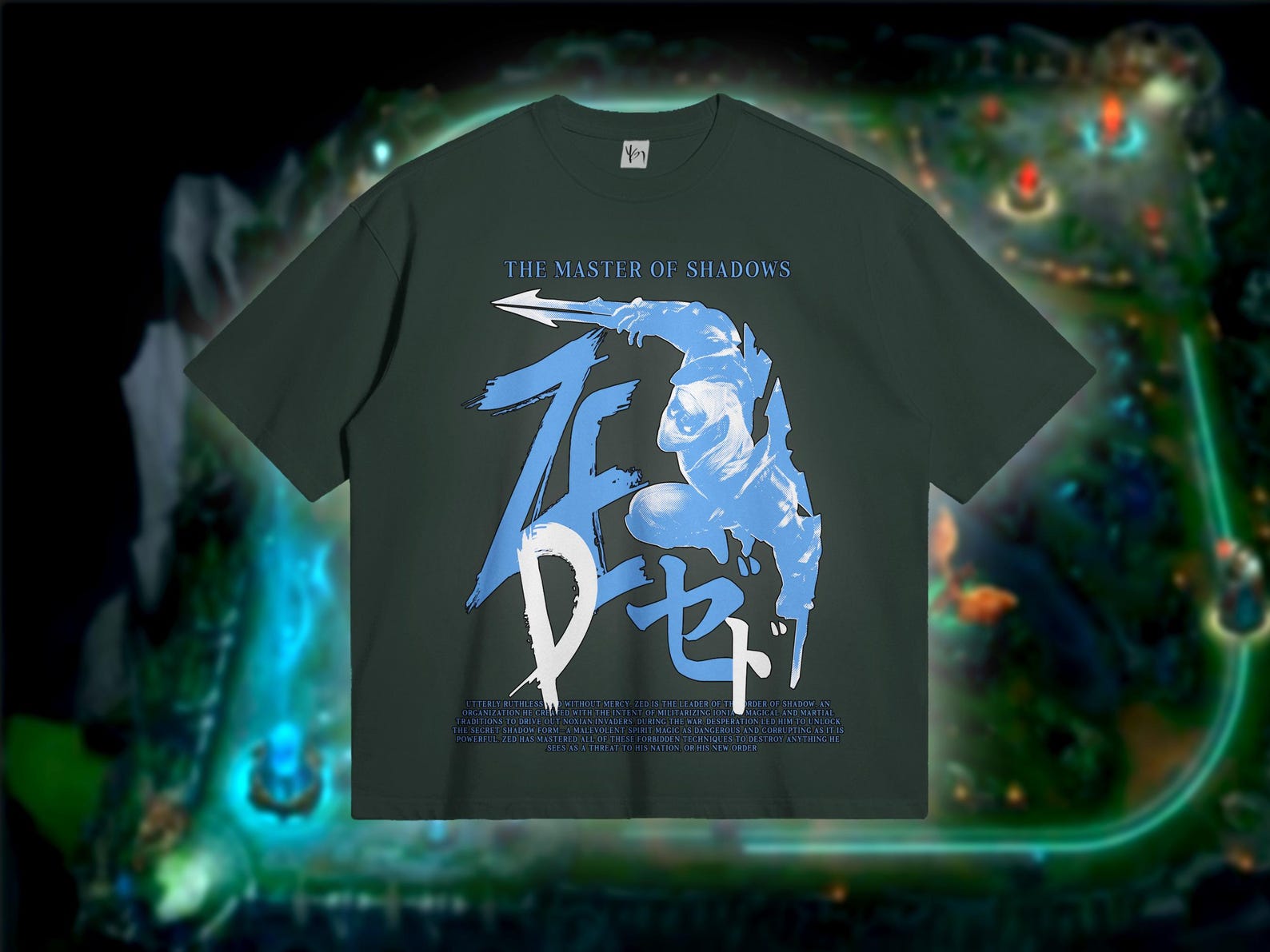 Zed League of Legends Tshirt. Zed Main Shirt Gift. Video Game Tee. Comfy Zed Shirt for Him. Lol Tees Gifts for Teenager.