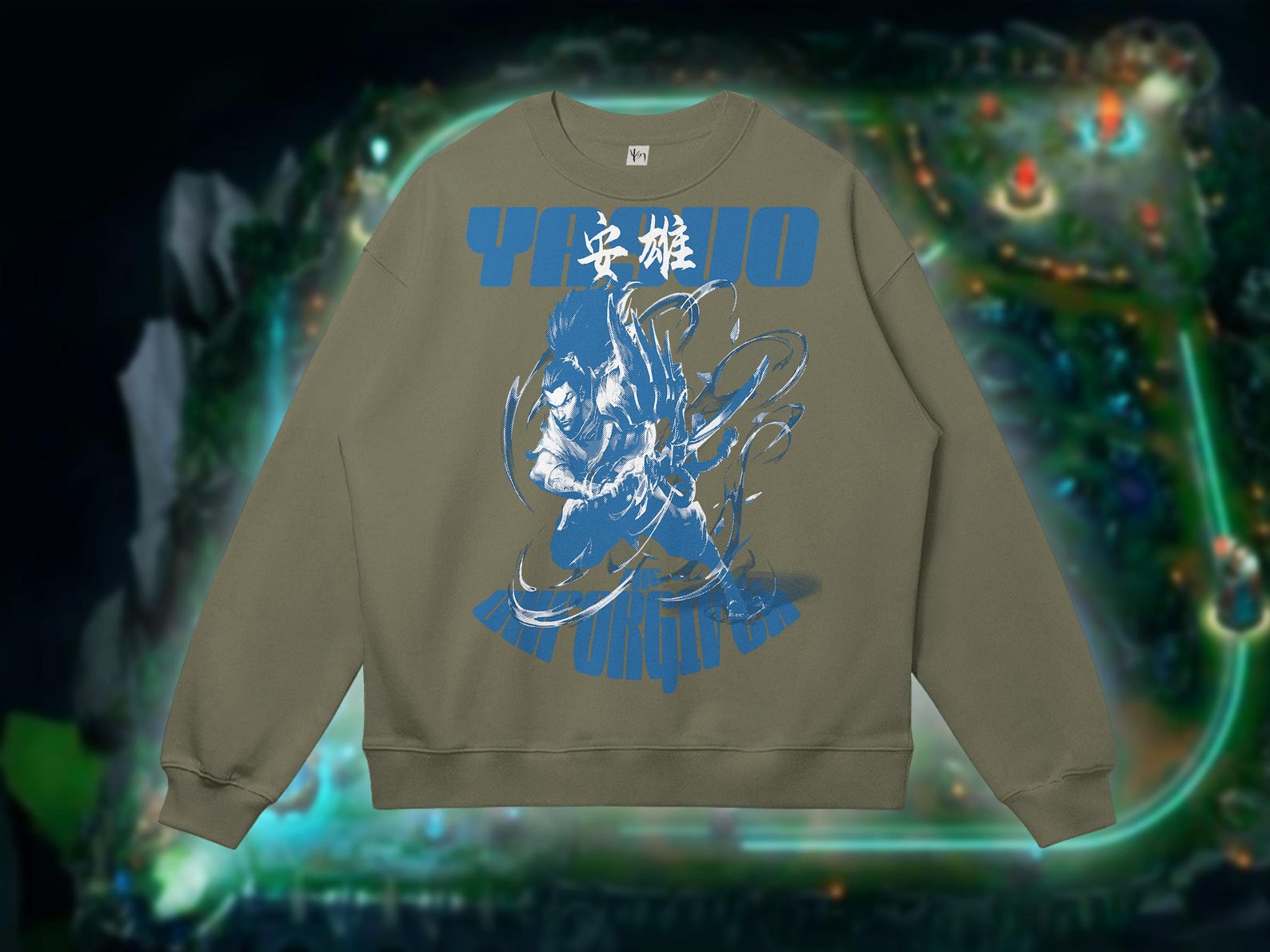 Yasuo League of Legends Sweatshirt. The Unforgiven Shirt for Him. Soft Shirt for Gaming Lovers. Gift for Gamer.