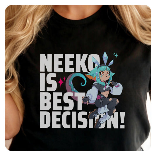 Neeko League of Legends Shirt Cute Kawaii Style Tee Neeko Tshirt lol fanart Neeko league oflegends T-shirt Top
