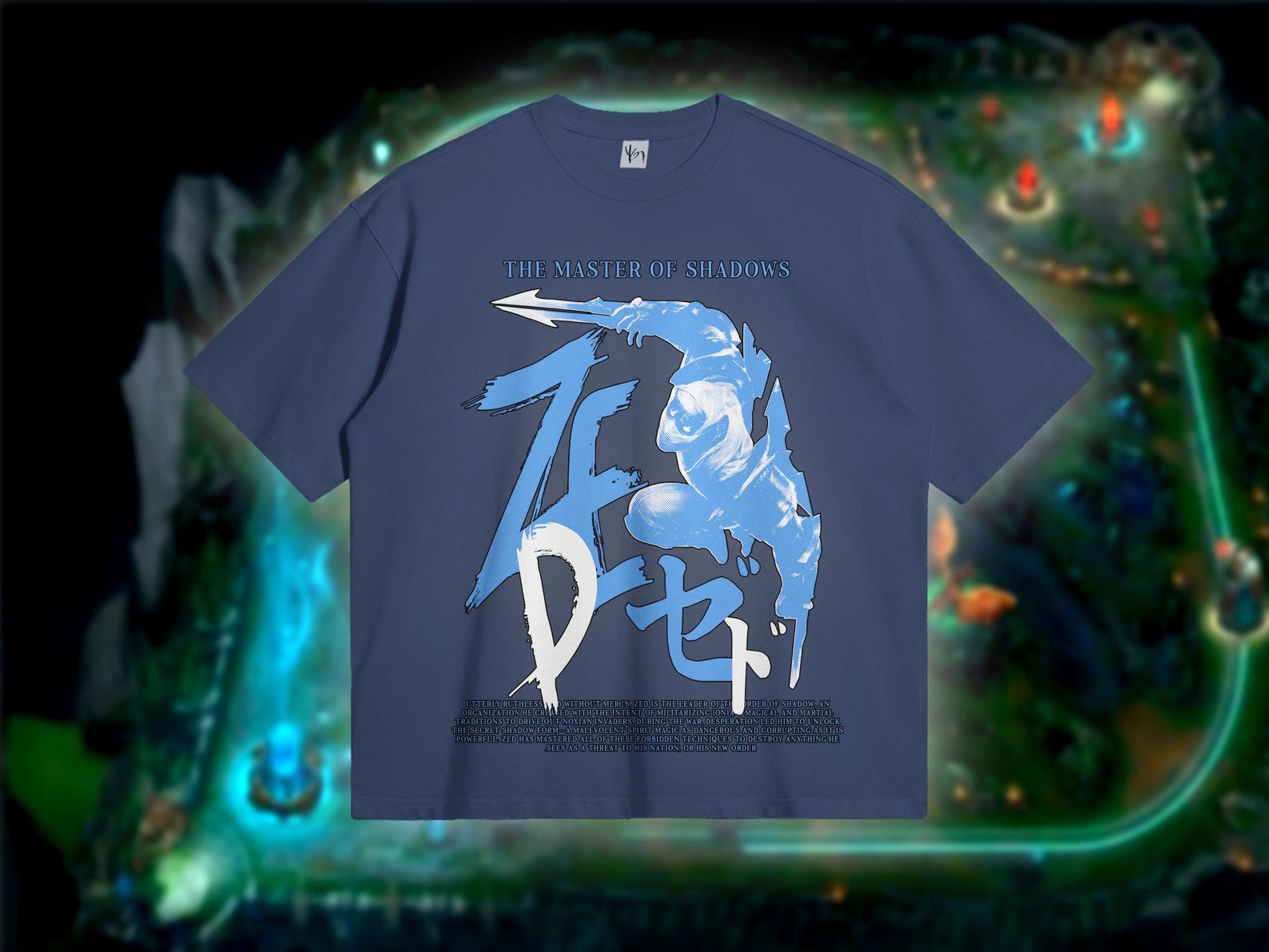 Zed League of Legends Tshirt. Zed Main Shirt Gift. Video Game Tee. Comfy Zed Shirt for Him. Lol Tees Gifts for Teenager.