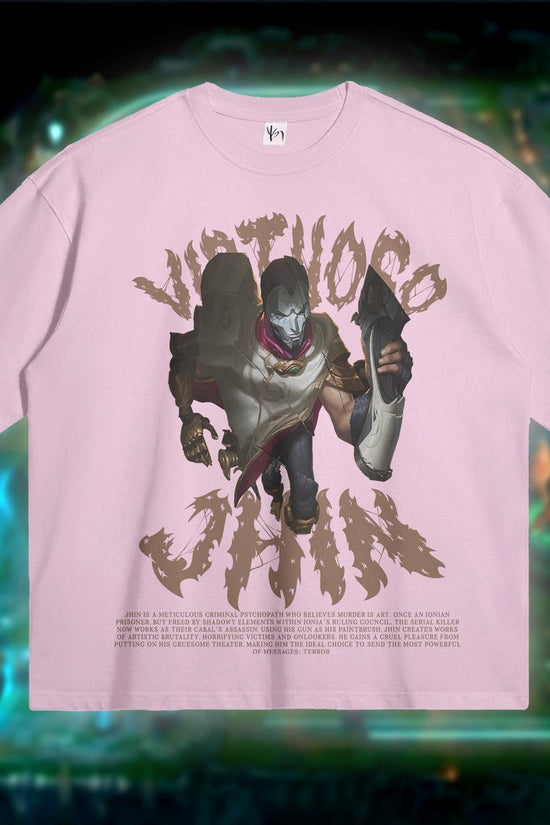 Jhin League Of Legends Tshirt. Teenager Shirt Gift. Comfy Lol Tee for Gamers. Gifts for Him. Golden Demon Lol Tees.
