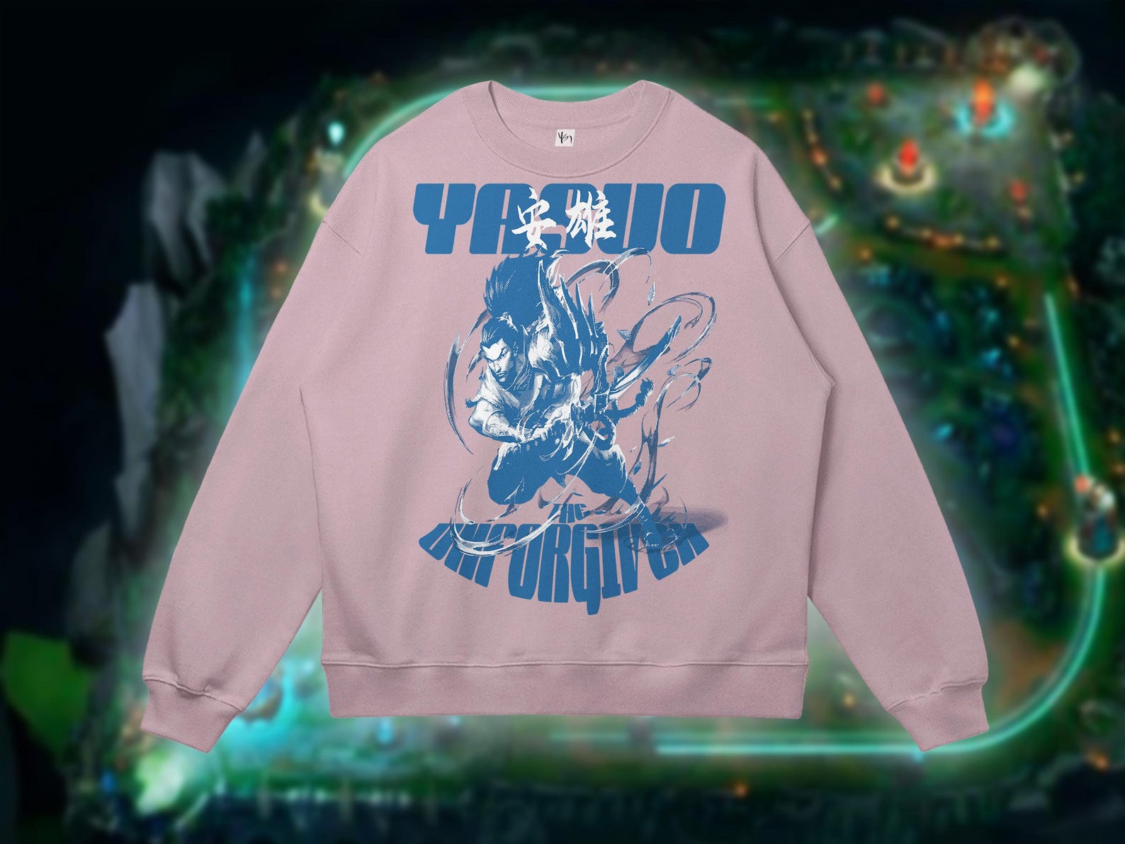 Yasuo League of Legends Sweatshirt. The Unforgiven Shirt for Him. Soft Shirt for Gaming Lovers. Gift for Gamer.