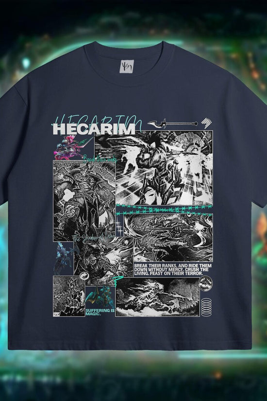 Hecarim League of Legends Tshirt. Cozy Hecarim Shirt for Gamers. Comfy Hecarim Shirt for Him. Lol Tees Gifts for Teenager.