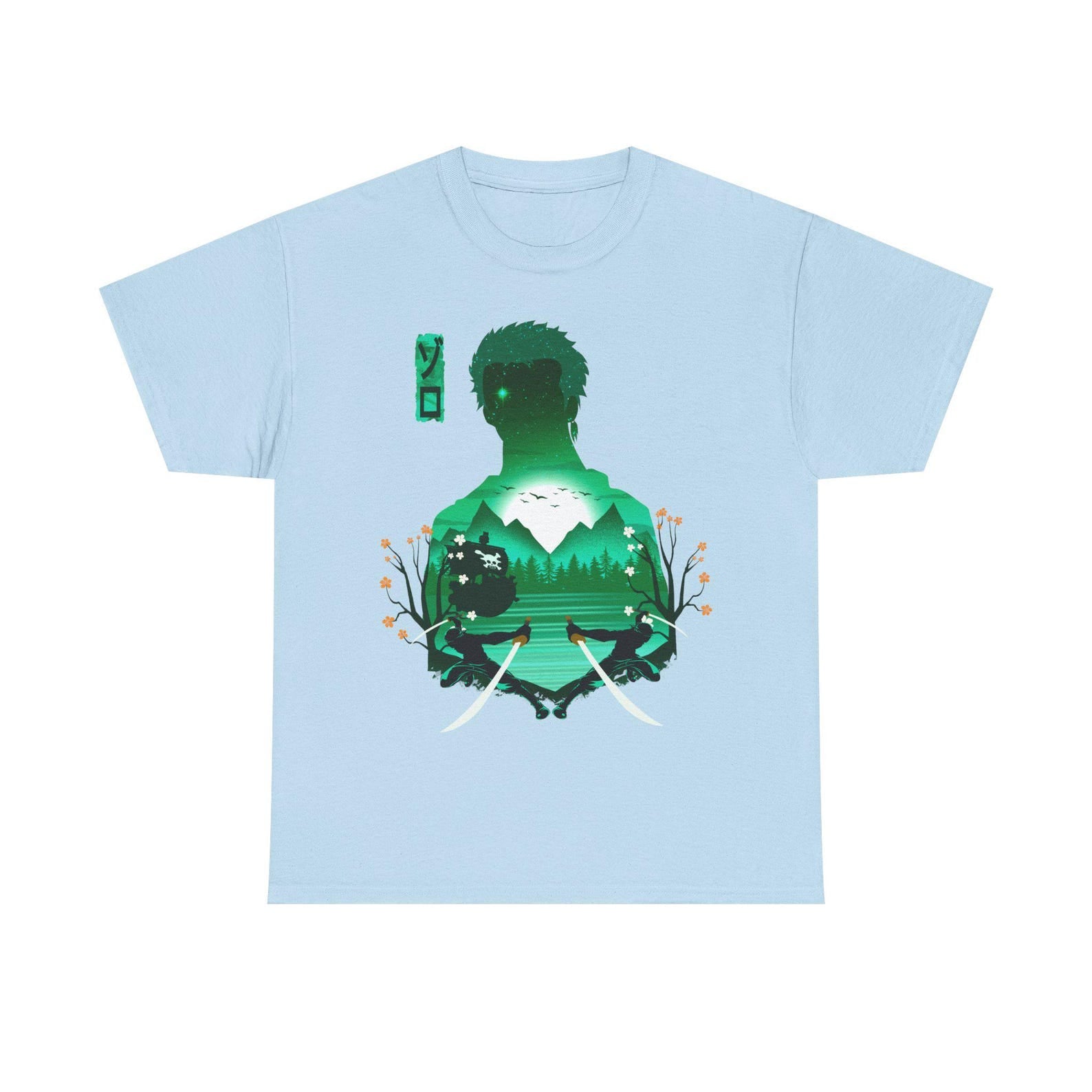 Zoro Haki Straw Hat Shirt, Swordsman Roronoa Zoro Enma Sword One Piece Gear Anime Shirt, Mugiwara, Mihawk, Japanese Pirate King Manga Tee