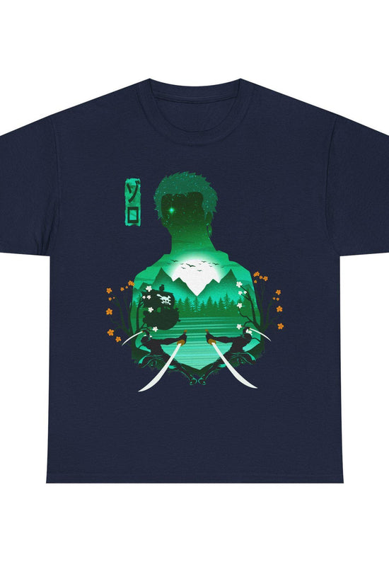Zoro Haki Straw Hat Shirt, Swordsman Roronoa Zoro Enma Sword One Piece Gear Anime Shirt, Mugiwara, Mihawk, Japanese Pirate King Manga Tee