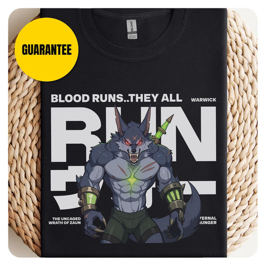 League of Legends Warwick, Unisex LoL Gamer Gift, Softstyle Tee, Best Gamer Gifts Fan Shirt, Unisex LoL Gift