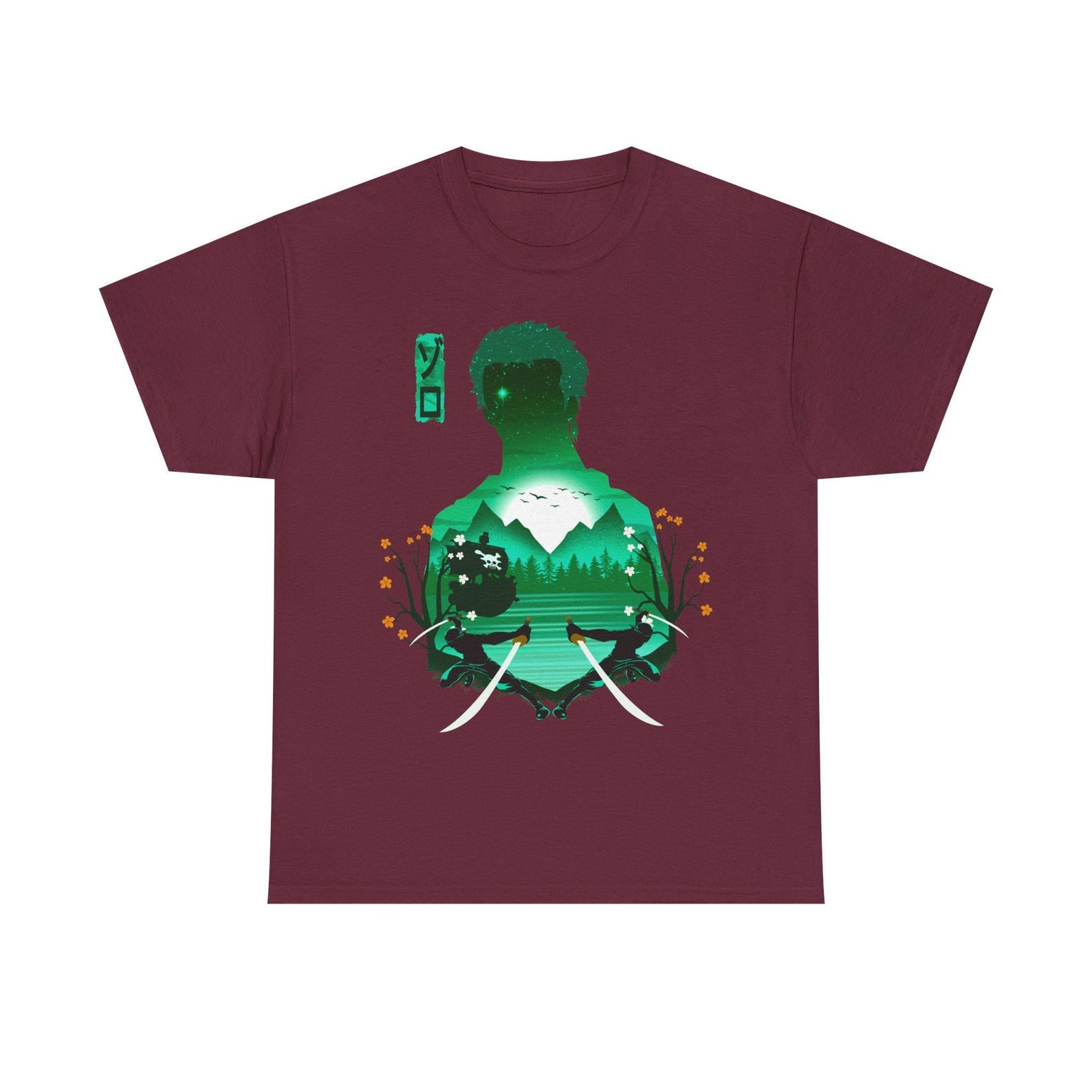 Zoro Haki Straw Hat Shirt, Swordsman Roronoa Zoro Enma Sword One Piece Gear Anime Shirt, Mugiwara, Mihawk, Japanese Pirate King Manga Tee