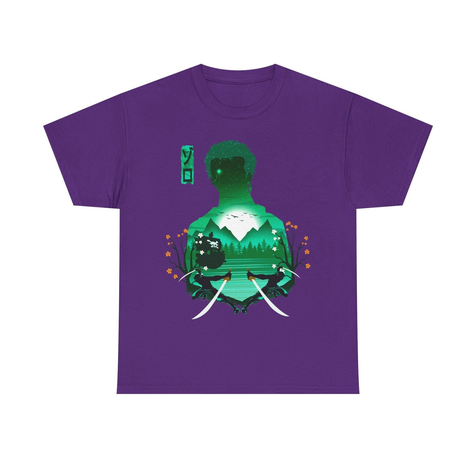 Zoro Haki Straw Hat Shirt, Swordsman Roronoa Zoro Enma Sword One Piece Gear Anime Shirt, Mugiwara, Mihawk, Japanese Pirate King Manga Tee