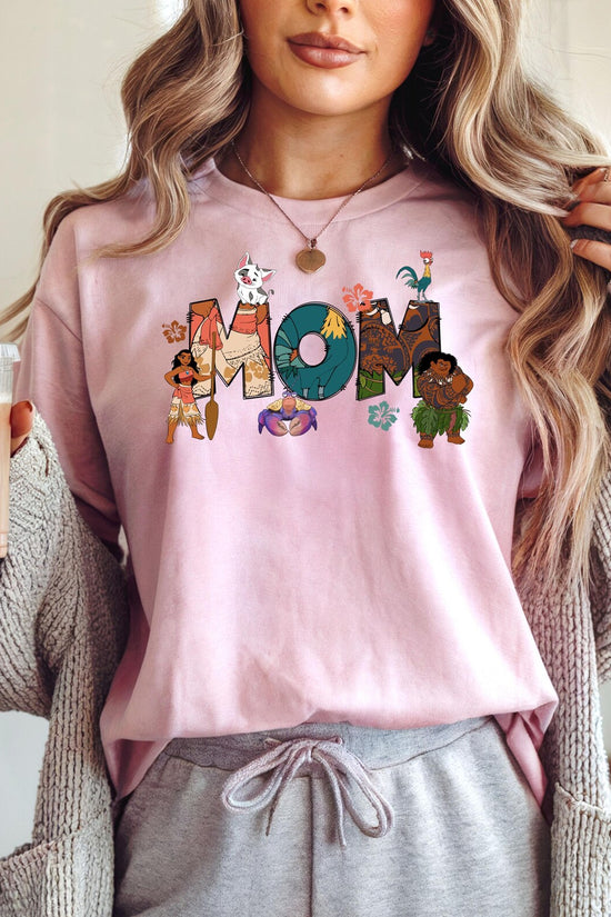 Moana Mom And Dad T-Shirt, Disney Couples Shirt, Maui Dad Shirt, Moana Mom Shirt, Disney Princes Mom Shirt, Mom And Dad Matching T-shirts