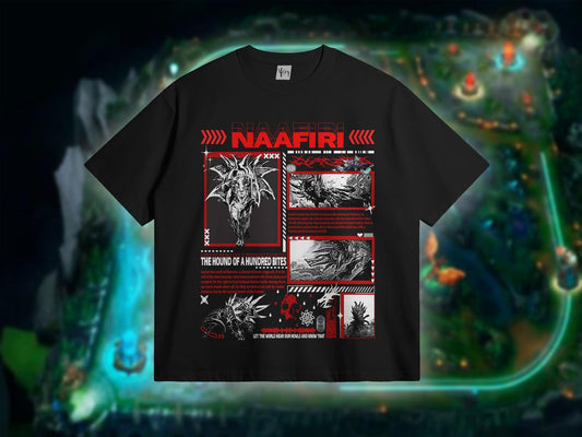 Naafiri League of Legends Tshirt. Soft Shirt for Gaming Lovers. Gift for League Lovers. The Hound of a Hundred Bites LoL Tee Gifts.