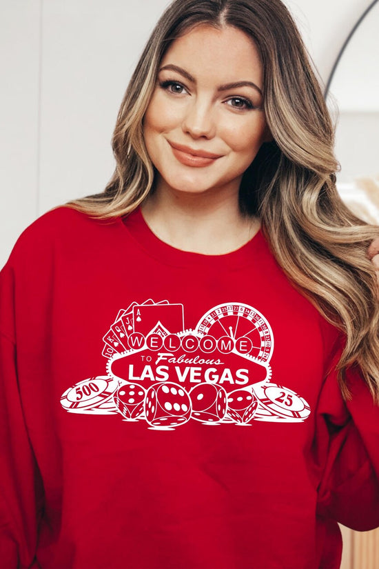 Welcome To Fabulous Las Vegas Sweatshirt and Hoodie, Retro Casino Gambling Sweatshirt