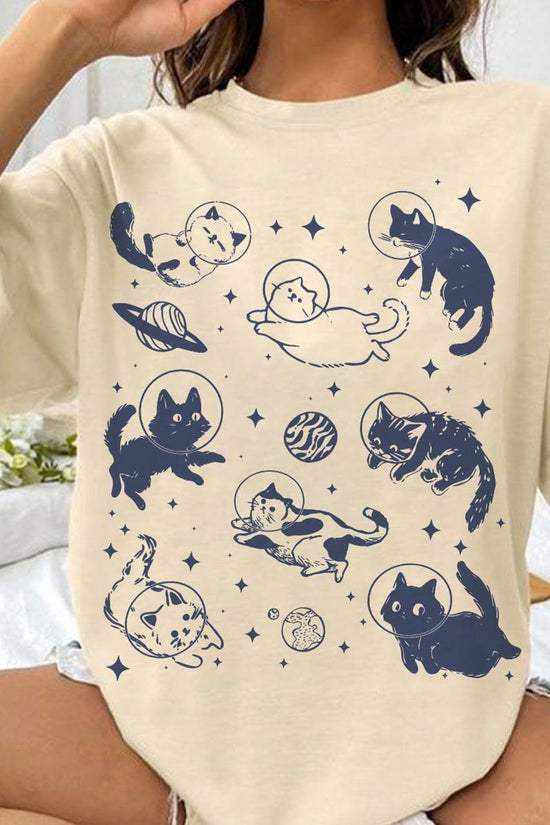 Cats In Space T-Shirt, Funny Cat, T-Shirt