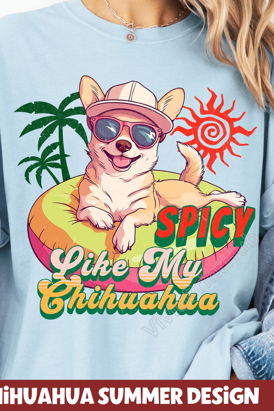 Chihuahua Dog Mom T-Shirt Design, Pet Lover