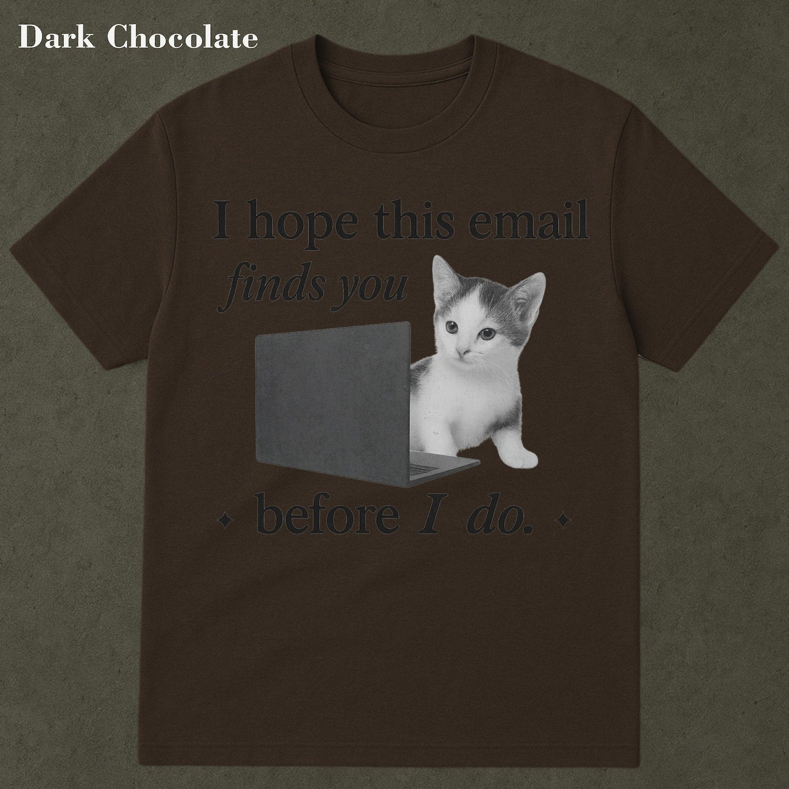 Funny Cat Meme Shirt - Brain Rot, Ironic Funny Meme T-Shirt, Stupid Funny Shirts, Gift For Cat Lover, Cursed Cat Shirt, Popular Meme Shirt