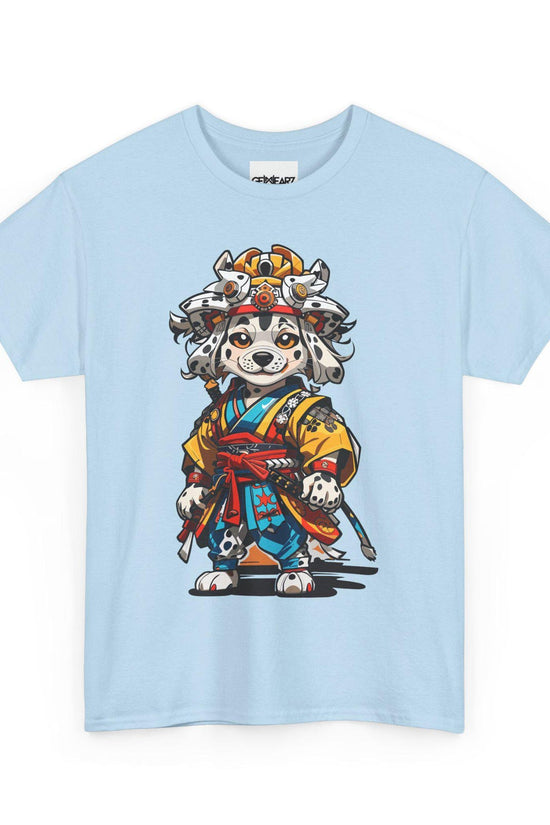 Samurai Dog Warrior Shirt | Dalmatian in Samurai Armor Tee | Cute Anime Dog T-Shirt | Japanese Warrior Pet Lover Gift