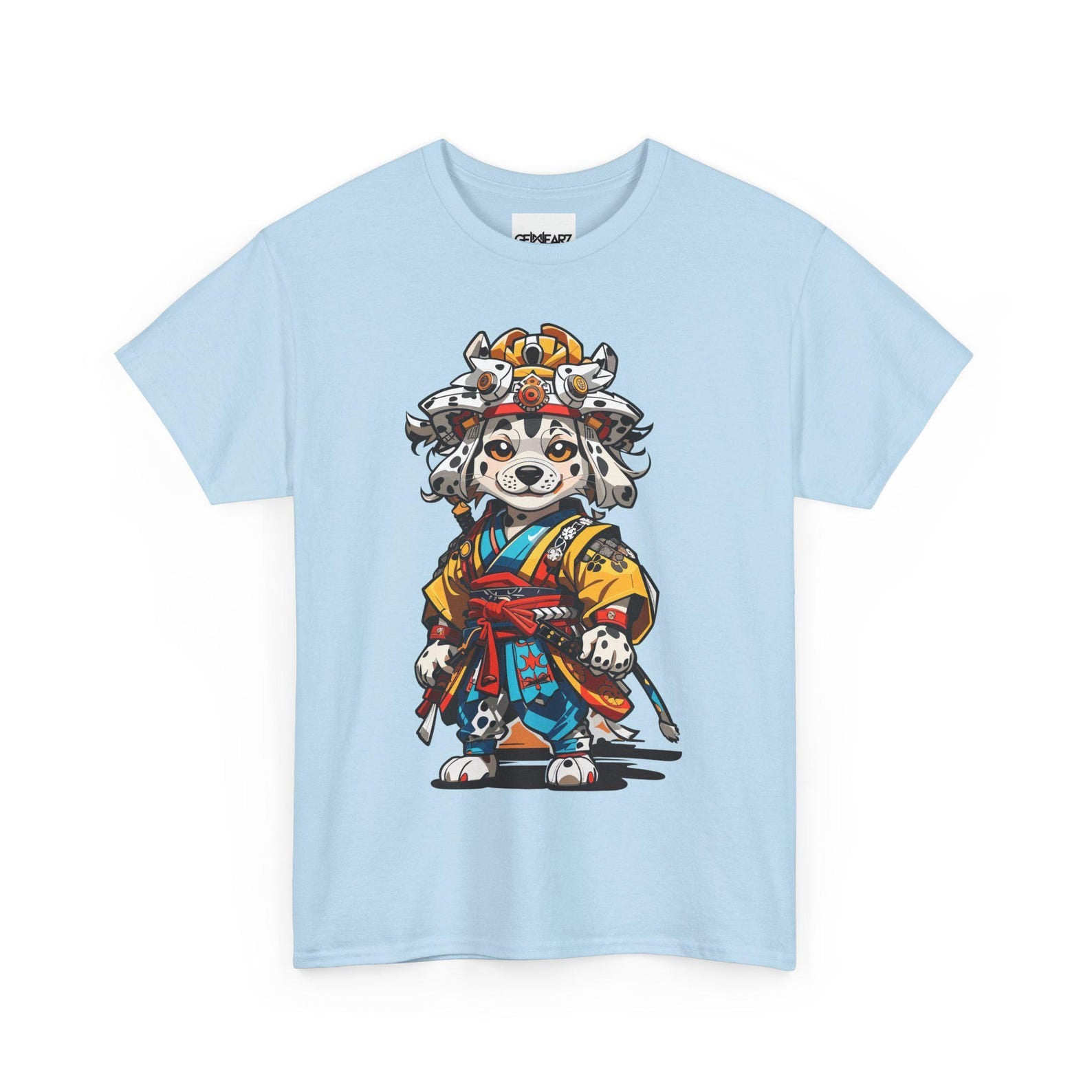 Samurai Dog Warrior Shirt | Dalmatian in Samurai Armor Tee | Cute Anime Dog T-Shirt | Japanese Warrior Pet Lover Gift