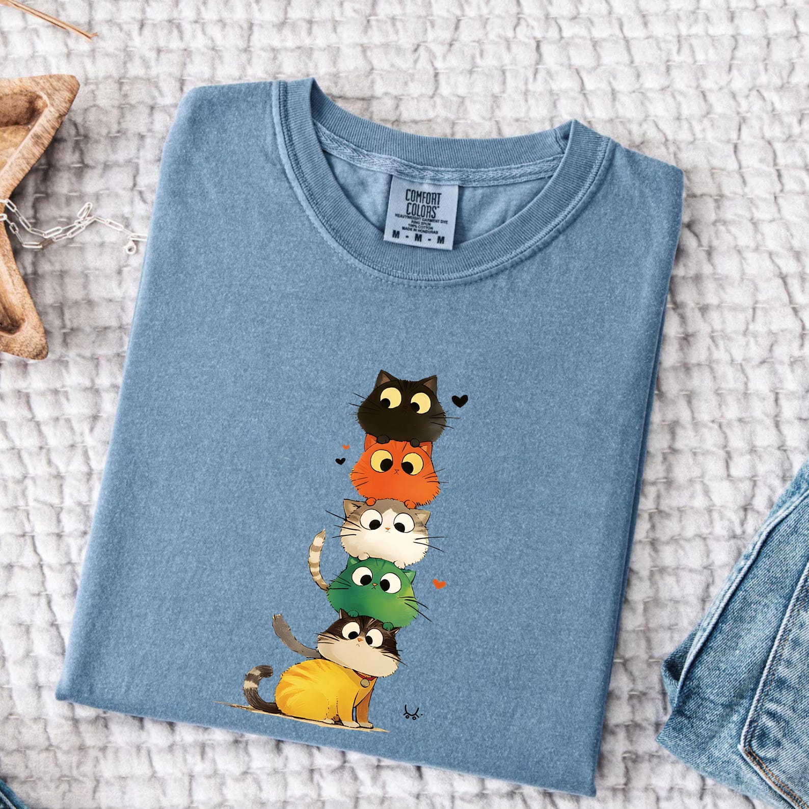 Cat Lover Tee, Cat Lover Gift, Funny Cat T-Shirt, Cat Graphic Shirt, Funny Cat Meme T-Shirt