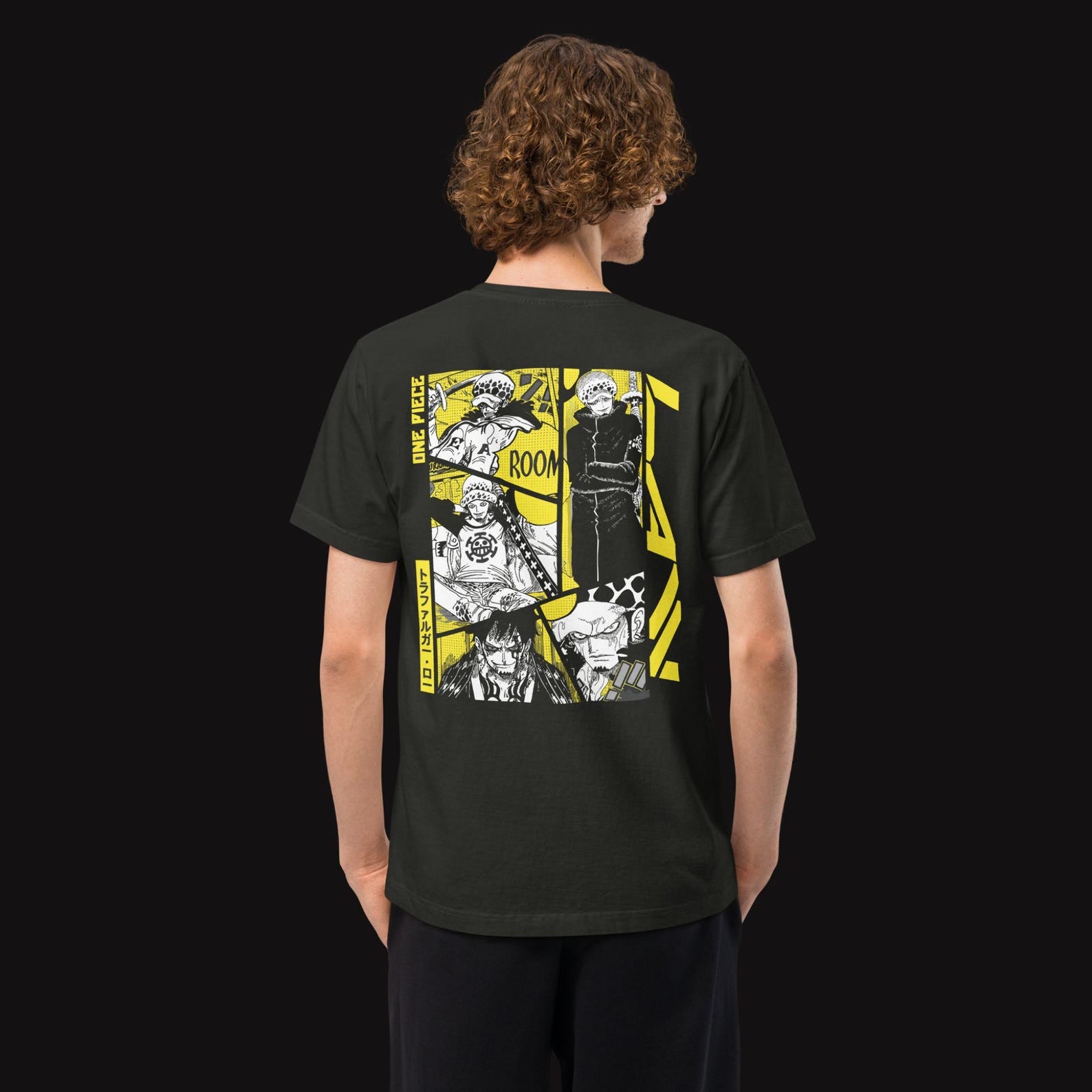 Trafalgar Law T-Shirt | One Piece Graphic Tee | Minimal Unisex Streetwear | Otaku Gifts