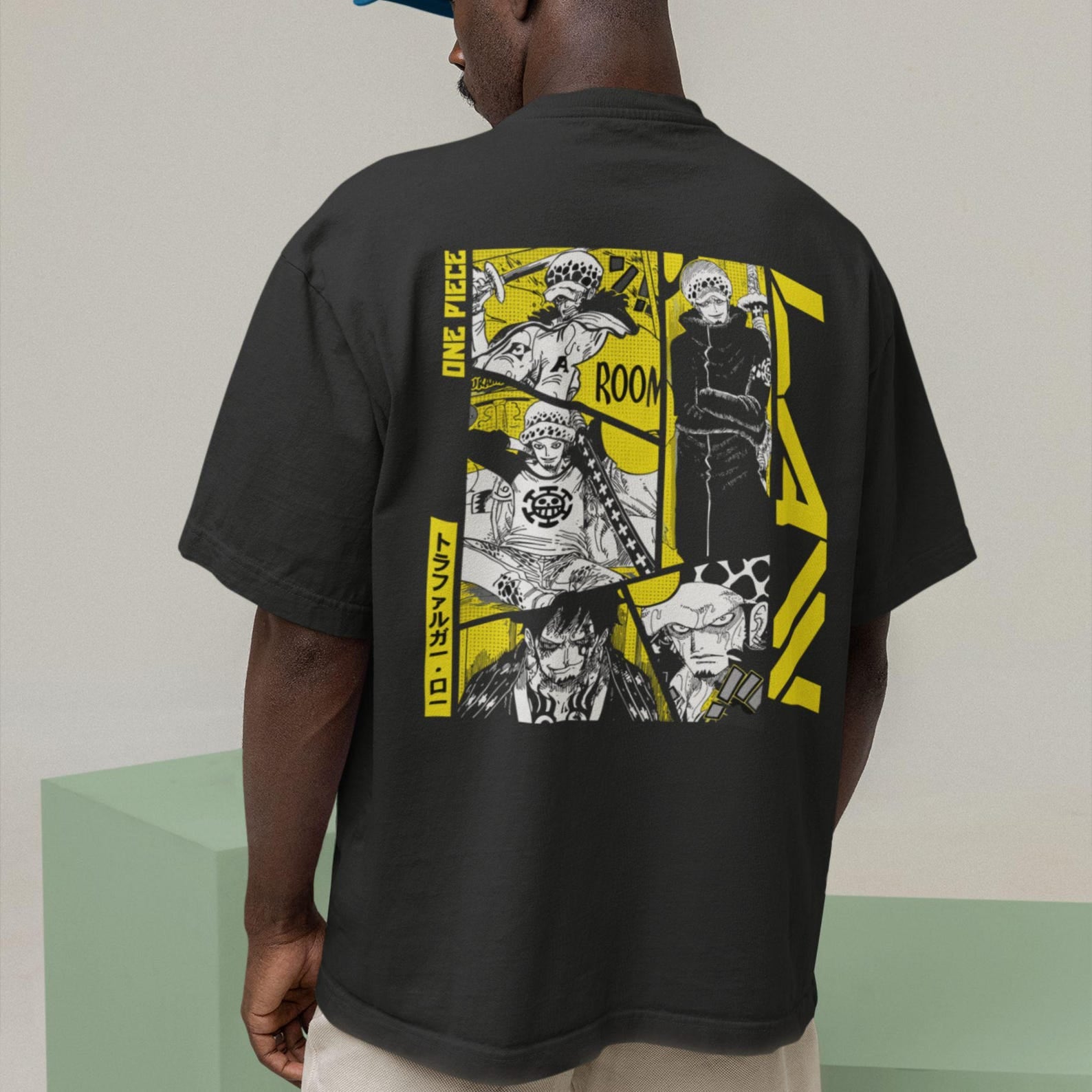 Trafalgar Law T-Shirt | One Piece Graphic Tee | Minimal Unisex Streetwear | Otaku Gifts
