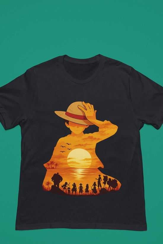 One Piece Inspired Unisex Tee - Perfect for Anime Fans, Casual Wear, Gifts, Summer Outfits, Luffy Fan Art, One Piece Fan Art, Straw Hat