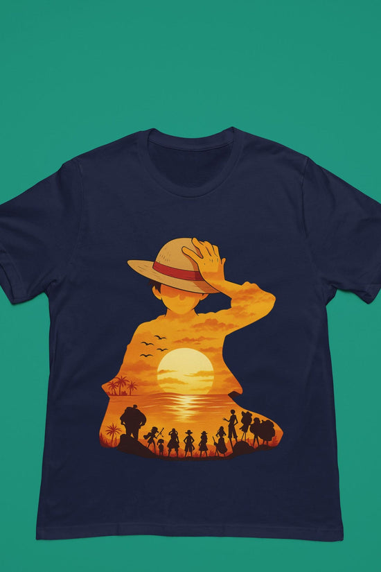 One Piece Inspired Unisex Tee - Perfect for Anime Fans, Casual Wear, Gifts, Summer Outfits, Luffy Fan Art, One Piece Fan Art, Straw Hat