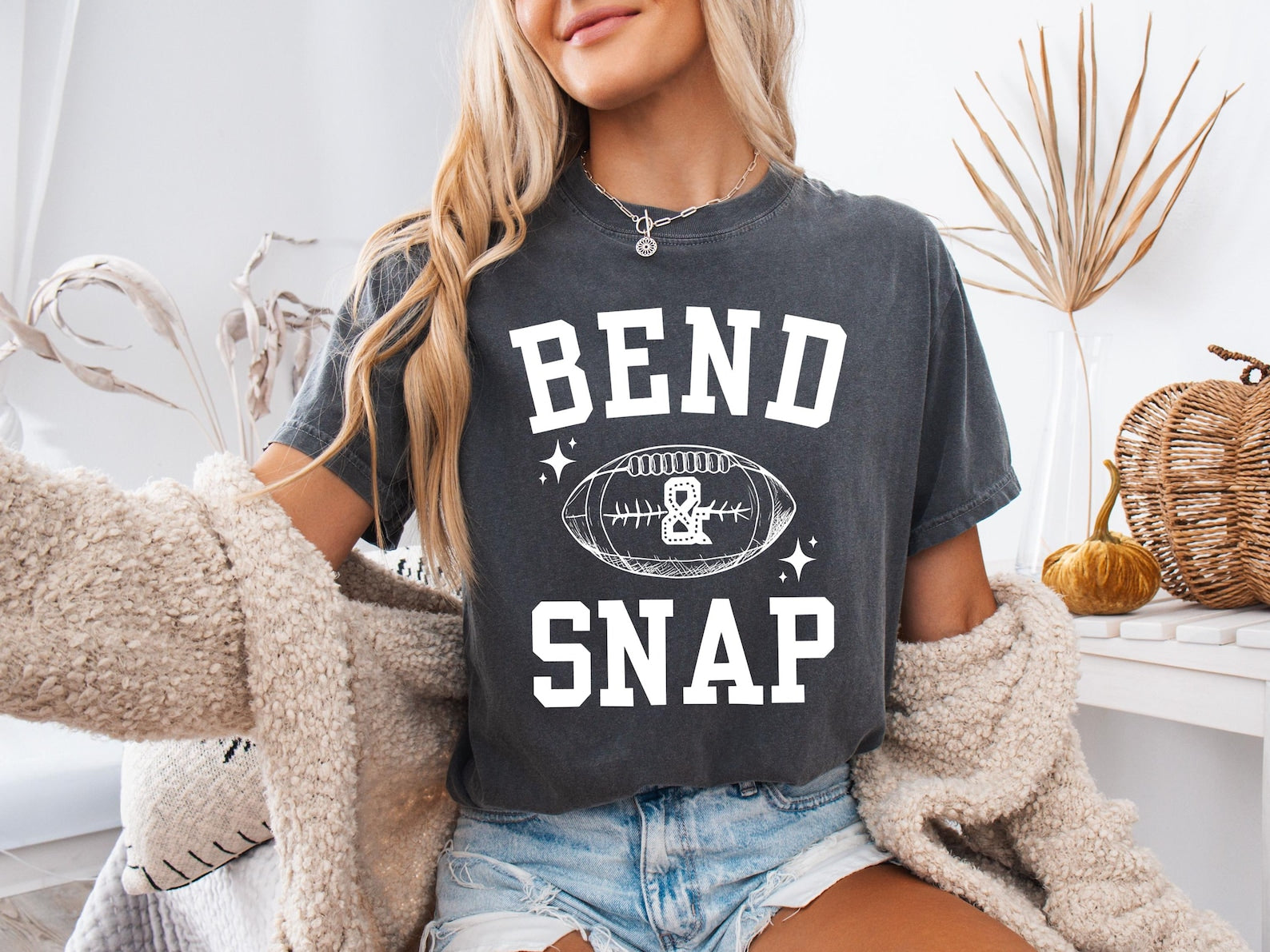 Football Season Tee, Bend And Snap Football T-Shirt, Sports Season, College Football Tee, Fall Season, Retro Football Tee